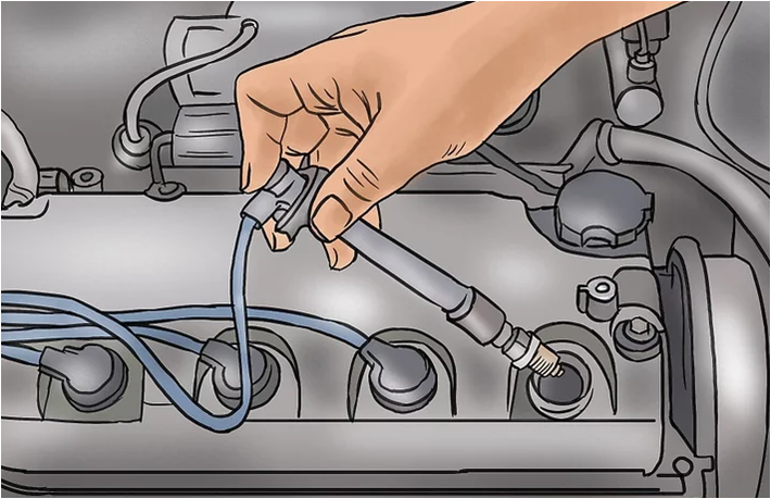  檢查您的火花塞。您要確保更換火花塞會(huì)有所幫助